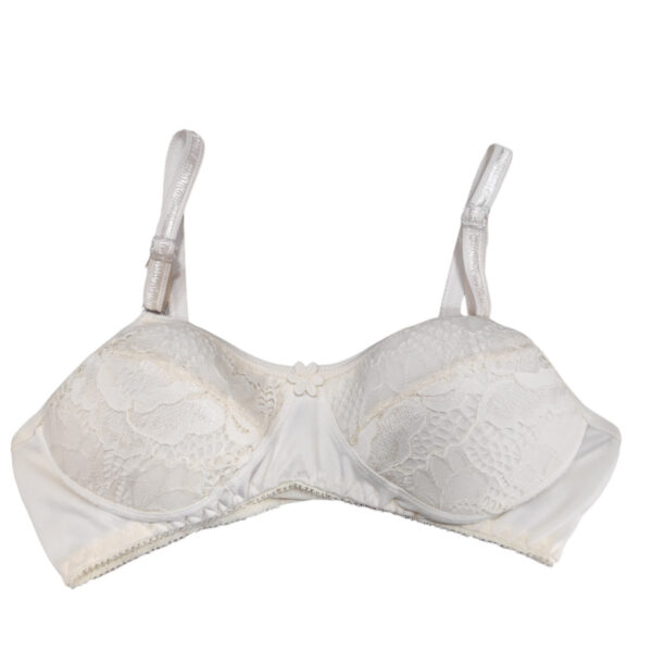 Kit 4 Sutias Menina Moça Alça C/ Regulagem Em Lycra E Renda - Imagem 6