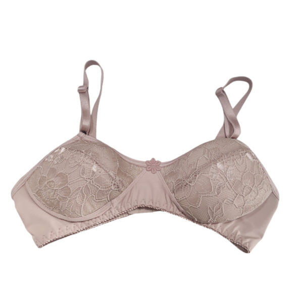Kit 4 Sutias Menina Moça Alça C/ Regulagem Em Lycra E Renda - Imagem 5