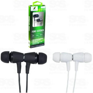 Fone D Ouvido C/microfone X-cell P2 3.5mm Xc-f-10 Original