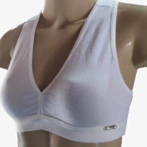 Top Nadador Cotton Feminino Finesse Sem Bojo não Alérgico