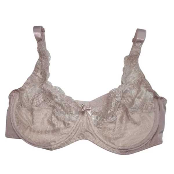 Kit 3 Sutiã Soutien Plus Size Lycra e Renda Sem Bojo Com Aro - Imagem 2